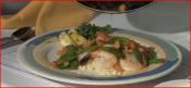  Sauteed Shrimp With Peas And Couscous