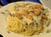 Shrimp And Fettuccine Creamy Alfredo Sauce