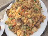 Shrimp N Scallop Fried Rice (on The Grill) 