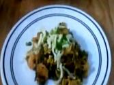 (from Live Show) Tomato & Spinach Campanelle With Oven Roased Shrimp