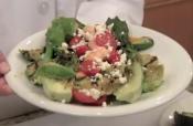 Healthy Shrimp Salad With Grilled Lettuce