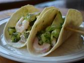 Rachel's Shrimp Tacos With Kiwi Salsa