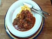 Shrimp In Tomato And Basil Sauce 