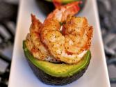 Spicy Shrimp Stuffed Avocado