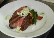 Sidecar Skirt Steak With Roasted Beets & Blue Cheese