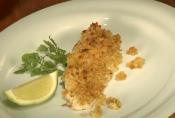 Fillet-o-fish With Lime And Ginger Crumble