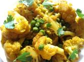 Cauliflower Peas Shaak - Sabji - Gobi Matar Sabji 