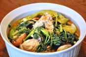 Filipino Sinigang Na Buto-buto With Gabi
