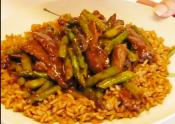 Sautéed Sirloin Steak And Asparagus Stir-fry