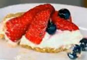 Skinny Strawberry And Honey-cream Tart