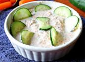  Sliced Cucumbers In Sour Cream