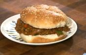 Sloppy Joes With Onion Rings