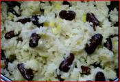 Solar Cooked Jamaican Rice With Red Beans