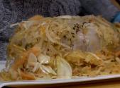 Crock Pot Pork And Sauerkraut  