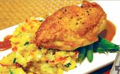 Smashed Potatoes With Tomatoes