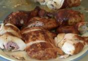 Smoked Ham And Cheese Stuffed Chicken