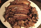 Tasty Smoked Brisket