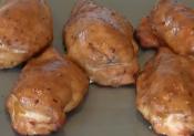 Smoked Mandarin Orange Stuffed Chicken Breasts