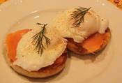 Hollandaise-less Smoked Salmon And Dill Eggs Benedict