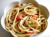 Smoked Salmon Linguine 