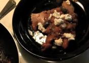 Smoked Salmon With Tomato Bruschetta, Capers And Goat Cheese