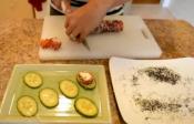 Smoked-salmon Cream Cheese Sushi Rolls