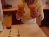 Betty's Mango Peach Smoothie With Milk & Protein Powder