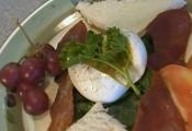 Soft Boiled Eggs With Baked Prosciutto