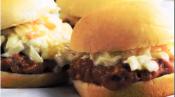 Southern Pork Barbecue Burgers With Coleslaw