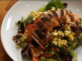 Southwestern Chicken Salad With A Cool Lime Balsamic Vinaigrette