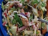 Southwestern Chef Salad With Chipotle Chicken 