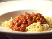 Rustic Meat Sauce And Pasta
