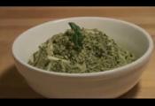 Spaghetti Squash Pasta With Pesto Sauce