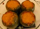 Spicy Hot Stuffed Green Peppers