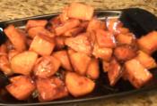 Spiced Honey Roasted Sweet Potatoes