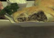 Mediterranean Spiced Rice Phyllo Pocket With Meat
