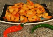 Korean Style Shrimp In A Spicy Garlic Sauce