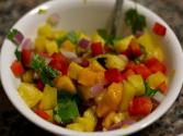 Spicy Mango Pineapple Salsa