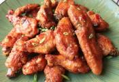 Spicy Peanut Butter Jelly Chicken Wings
