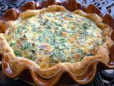 Spinach And Pancetta Quiche