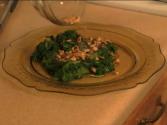 Spinach With Pine Nuts And Raisins