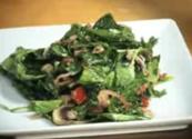 Warm Spinach Salad With Bacon Vinaigrette
