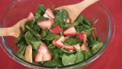 Tangy Spinach Salad With Fruit 