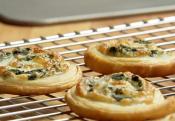 Spinach Cheese Swirls