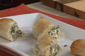Spinach And Cheese Roll