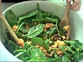 Spinach Salad With Orange Ginger Sauce 