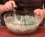 Green Pea And Bacon Salad With Water Chestnuts 