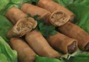 Tuna And Potato Spring Rolls 