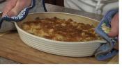 Squash Casserole And Cranberry Sauce