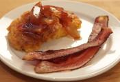 Butternut Squash Pancakes With Apple Maple Syrup 